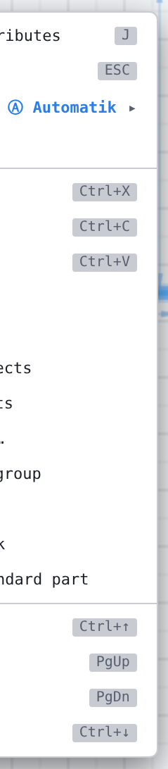 Right-click menu of a selection with (4) Explode — right half