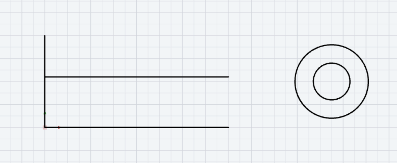 System layer “Constraints” off: the same geometry without symbols