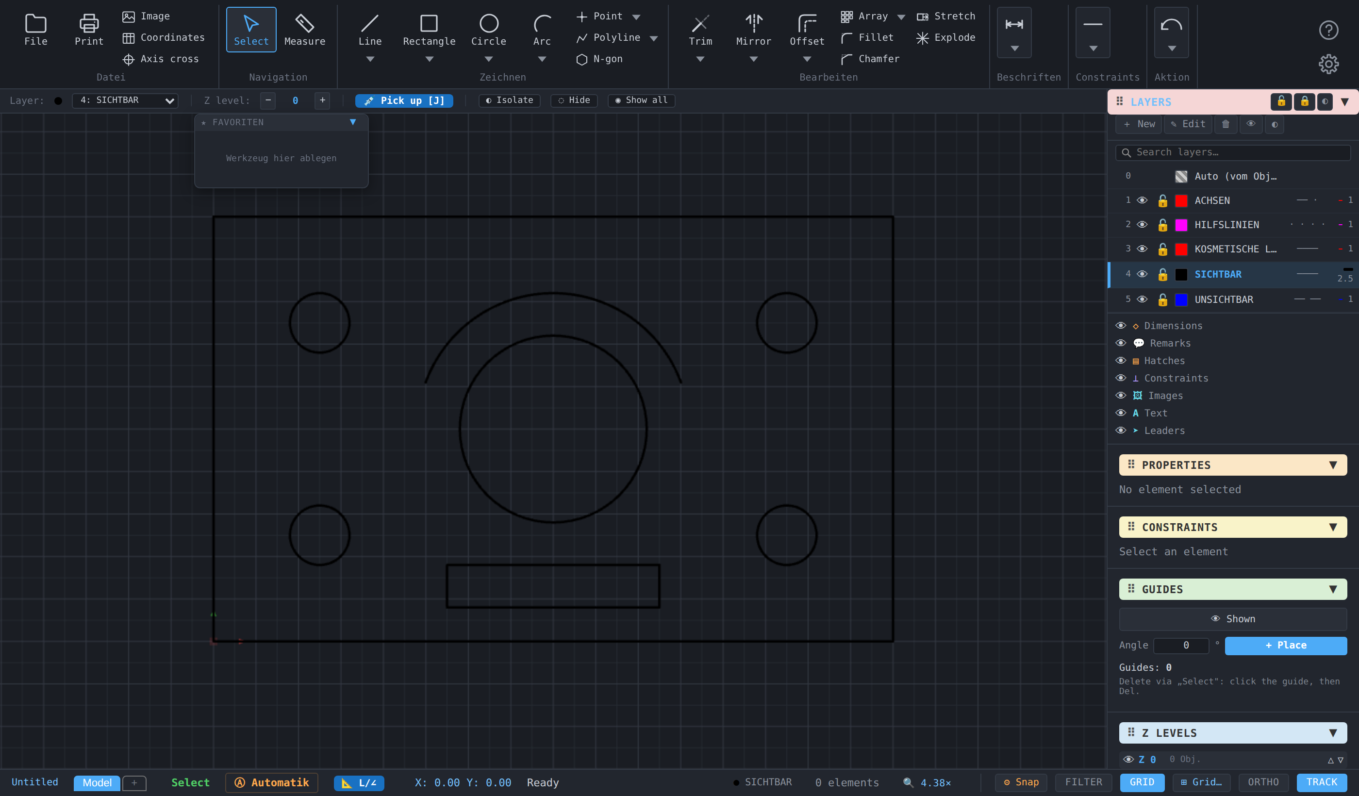LiberoDraft in night mode