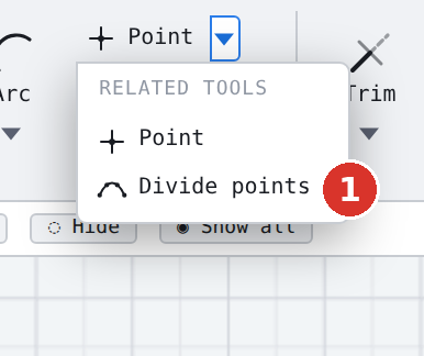 The “Point” family expanded: (1) Distribute points