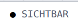 Active layer in the status bar