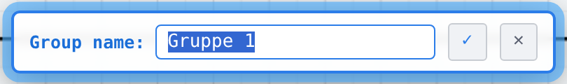 The name field after “Group elements”
