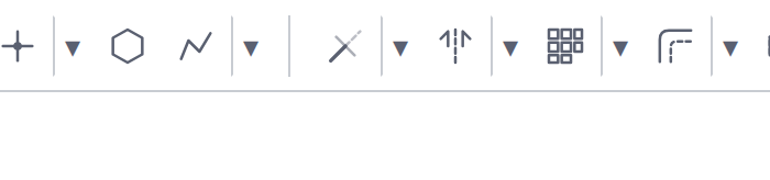 Classic toolbar: (1) the «File» button opens the same menu — right half