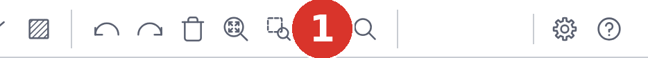 Classic toolbar: (1) «Redraw» — whole and in three parts — part 3 of 3