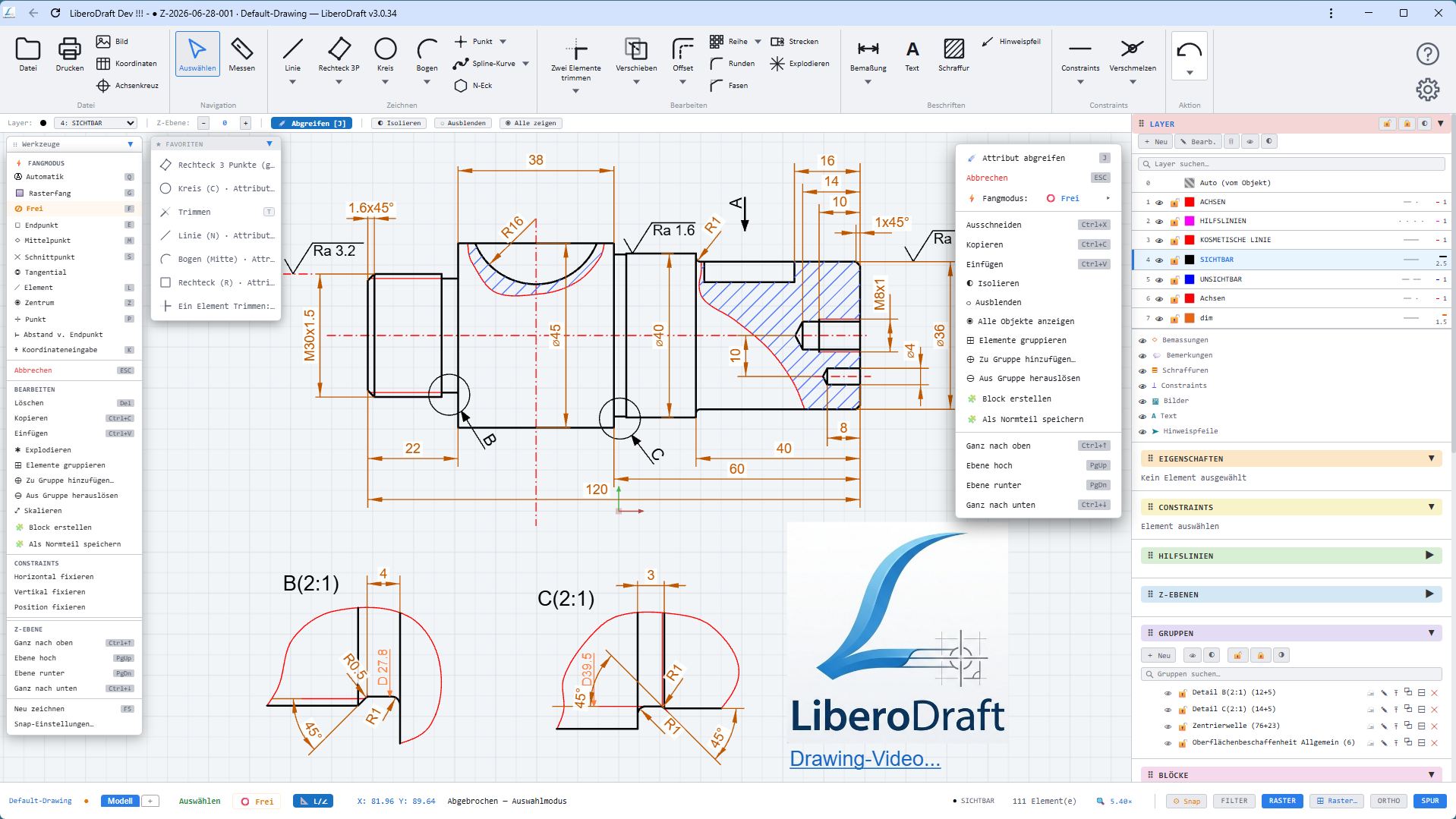 Draw plant-engineering sketches and technical concepts directly in the browser.
