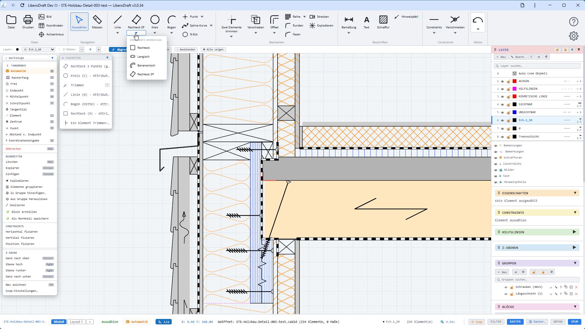 Capture hole patterns, threads and tolerances quickly.